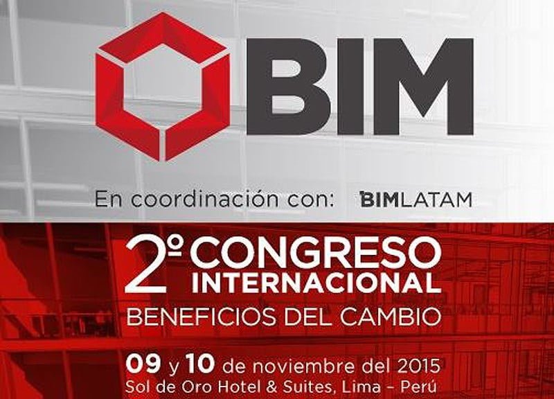 IDP will participate at the II International BIM Congress in Lima (Peru)
