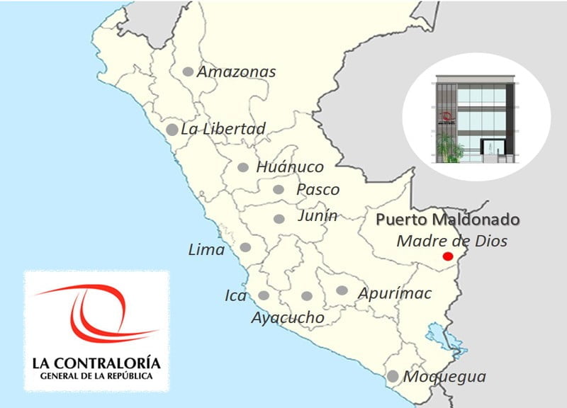 IDP se adjudica el proyecto de la oficina regional de control de Puerto Maldonado en Perú