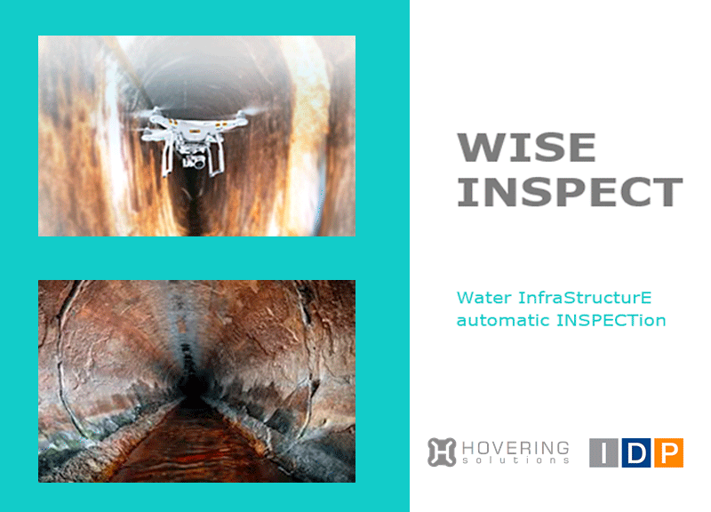 IDP participates in the WISE-INSPECT project: Water Infrastructure Automatic Inspection