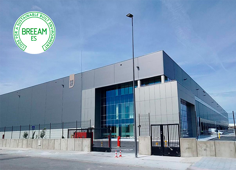 IDP obtains the Exceptional BREEAM certificate for the Delin Logistic Park South Madrid- Phase II In Illescas (Toledo)