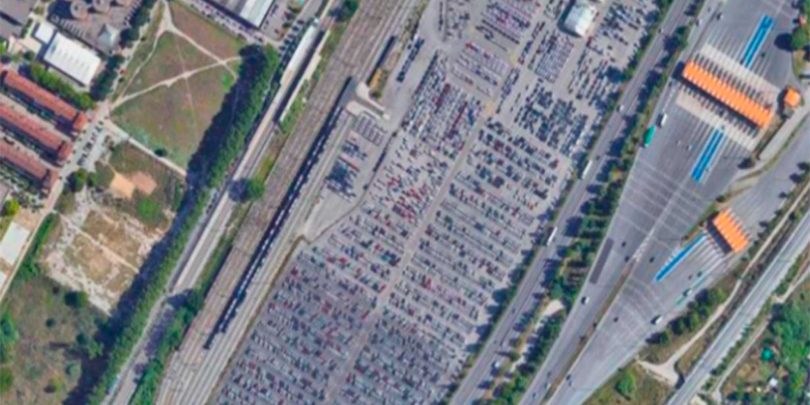 Hupac logistics and rail intermodal terminal in La Llagosta (Barcelona) 80B23_1