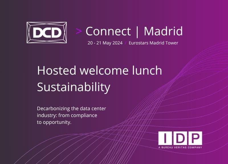 IDP participa en DCD Connect Madrid, el mayor encuentro de profesionales del sector Data Center en Europa IDP participa en DCD Connect Madrid, el mayor encuentro de profesionales del sector Data Center en Europa